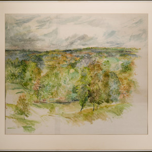 View of Highland Park by Miriam McClung 