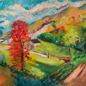 The Red Tree by Miriam McClung, Image 1.