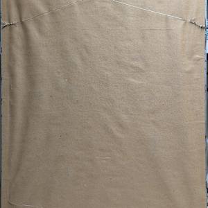 He Went Away Into the Night by Miriam McClung  Image: Back of painting.