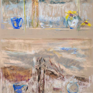 Two Windows - Spring and Winter by Miriam McClung