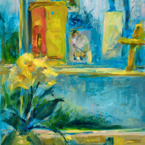 Daffodils by the Window by Miriam McClung