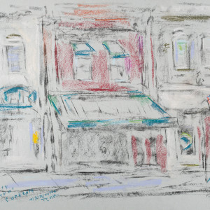 Study for Maryville, TN Storefront by Miriam McClung, Image 1.