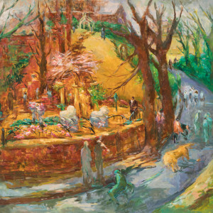 Aslan at Redmont by Miriam McClung, Image 1.