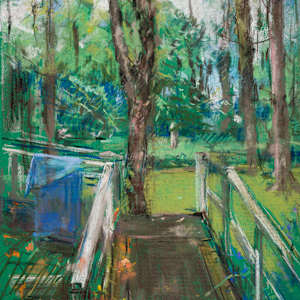 The Ramp and the Blue Sheet by Miriam McClung, Image 1.