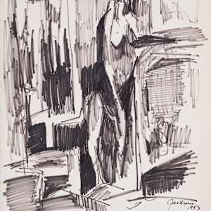Abstract Figure - Woman by Miriam McClung, Image 33.