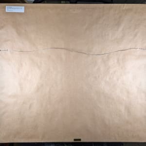 English Village Street Scene by Miriam McClung  Image: Back with frame. Not color correct.