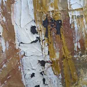 White Abstract by Miriam McClung  Image: Front: Paint Chips