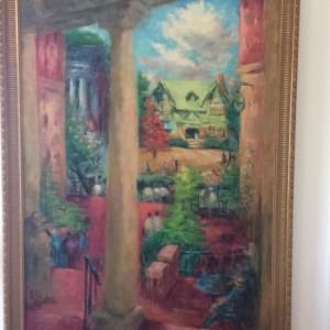 View from the Altamont Apartments - The Banquet by Miriam McClung 