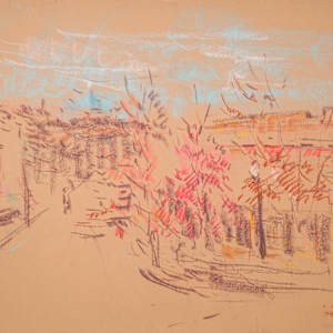 The Curb in Homewood, Alabama by Miriam McClung