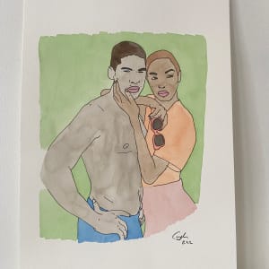 Sw16.41 watercolour by Emma Coyle 