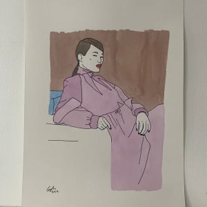 Sw16.23 watercolour by Emma Coyle 