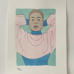 Sw16.46 watercolour by Emma Coyle 