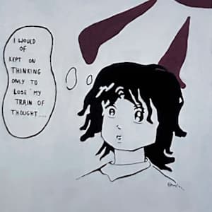 Painting on canvas by Emma Coyle