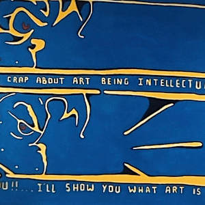 University paintings and studio (2001-2003) by Emma Coyle, Image 15.