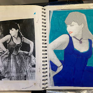 Notebook work circa 2004-2006 by Emma Coyle 