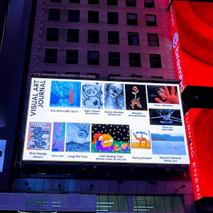 Time Square NYC Screen Project by Emma Coyle, Image 1.