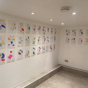 Preliminary drawings by Emma Coyle