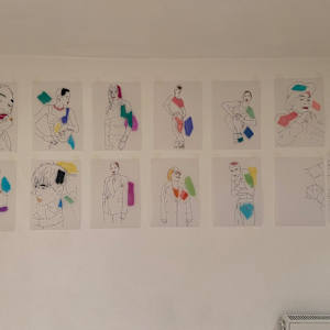Preliminary drawings by Emma Coyle 