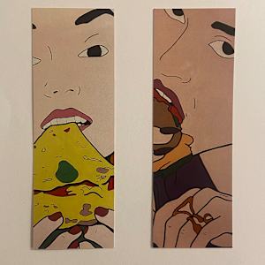Double Sided Bookmark by Emma Coyle 
