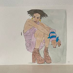 Watercolours 25.3 by Emma Coyle