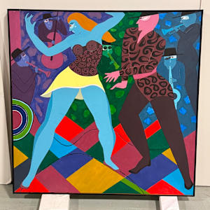 Jazz Dancers by Joseph Lofton  Image: Displayed in storage
