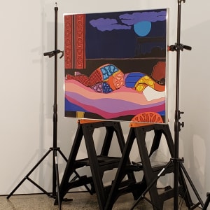 Lonely Moments by Joseph Lofton  Image: photography prep at the storage facility