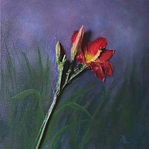 Red Lily Rising by Brenda L.B. Kenney 