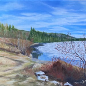 Winter Receding by Brenda L.B. Kenney