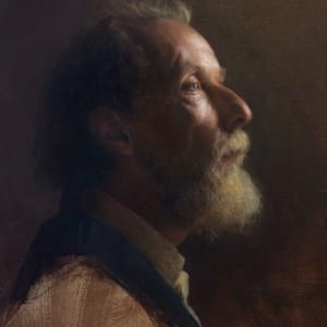 Jeff in Profile by Laura Tundel