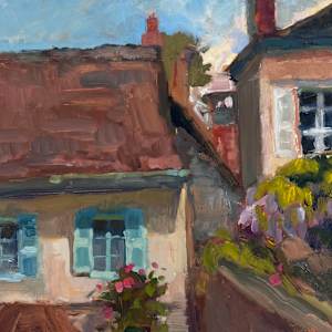 French Village of Giberoy by Bridgette Martin Fine Art, Image 3.
