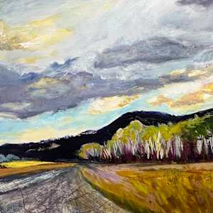 Sunshine Lighting my Way by Bridgette Martin Fine Art