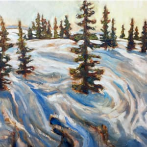 Ski Day by Bridgette Martin Fine Art