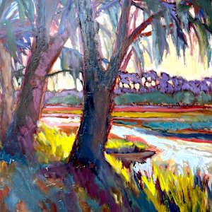 Dusk on the Water by Bridgette Martin Fine Art