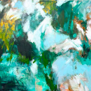 Emerald Current by Bridgette Martin Fine Art