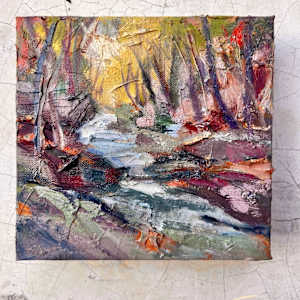 New Waterfall- needs title by Bridgette Martin Fine Art