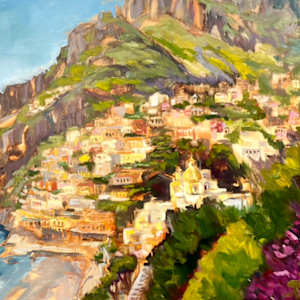 Positano by Bridgette Martin Fine Art