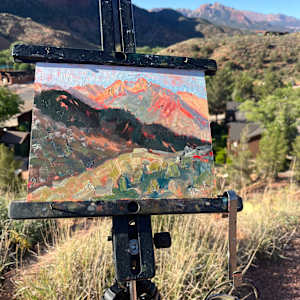 Zion Mountains by Bridgette Martin Fine Art