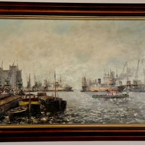 Rotterdam Harbor by Siem Schaeffer