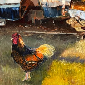 Shady Rooster by Laura Lengeling