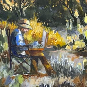 Plein Air Painting in the Paddles: Tucson by Laura Lengeling