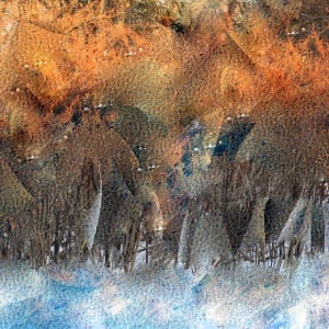 Color Field is one of several paintings in this series. by Alan Michel