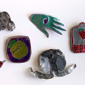 Tin Drawings by Ondrea Levey
