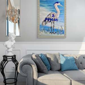 Majesty in Blue by Janet Sams 