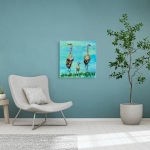 Marshland Monarchs by Janet Sams 