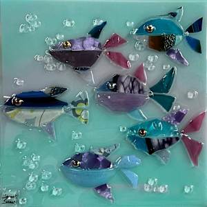Sweeter Fish-Seaside 1 by Janet Sams 