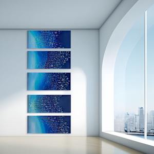 Shifting Tides  I by Janet Sams 