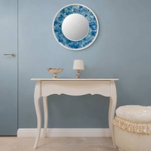 Cerulean Visage by Janet Sams 