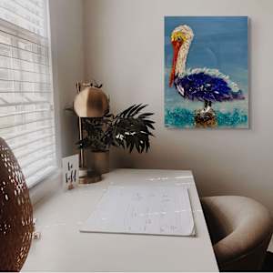 Piume Blu by Janet Sams 