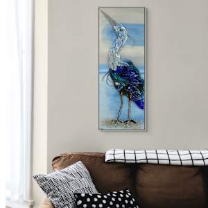 Solitude in Blue by Janet Sams 