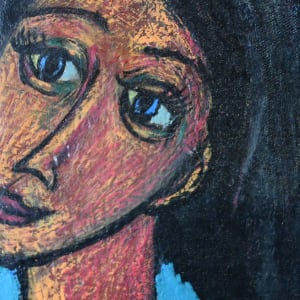 Model and Artist № 48: Lady with a Yellow Paper by Karl Lund 